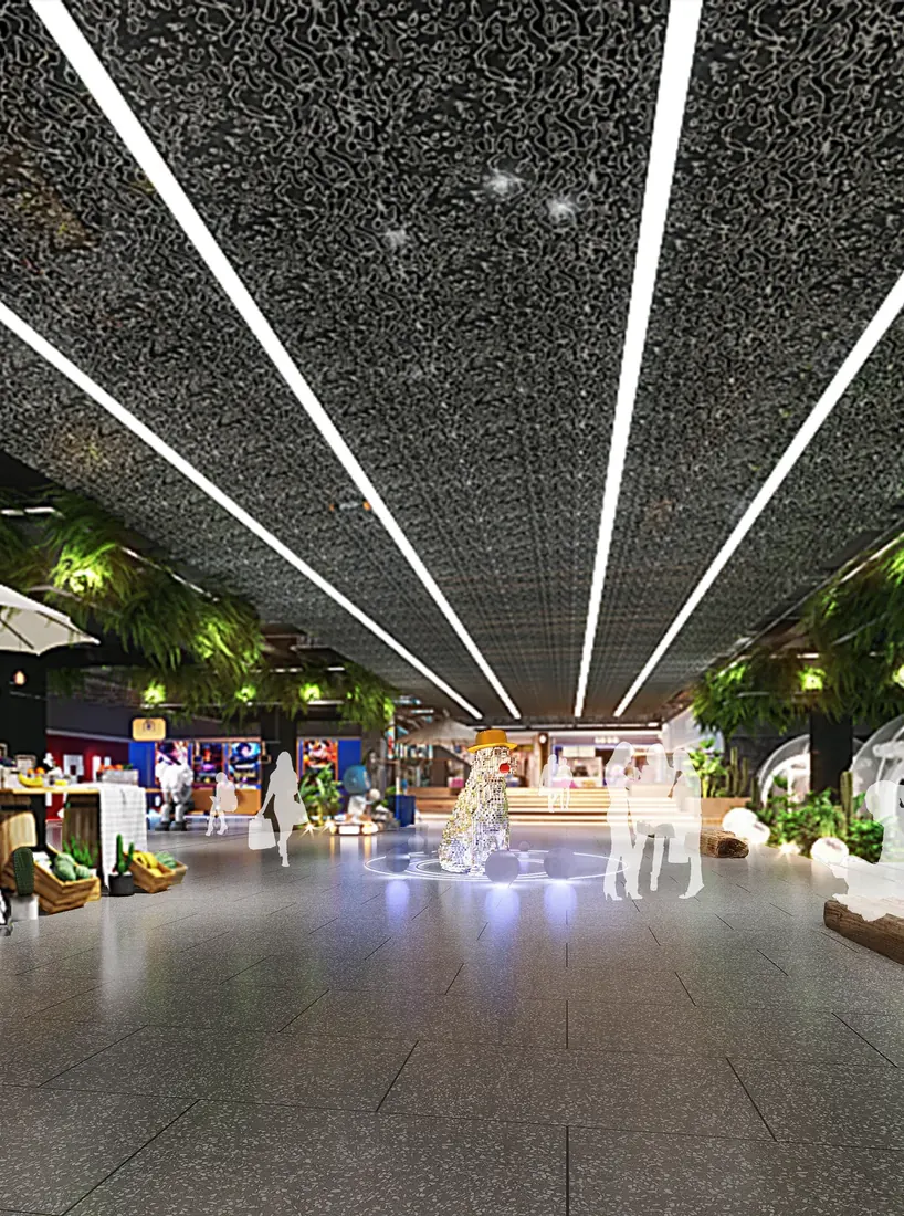 Modern architectural ceiling lighting