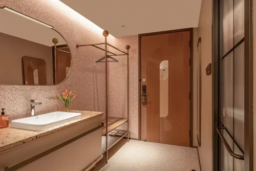Bathroom of the Chongqing hotel project