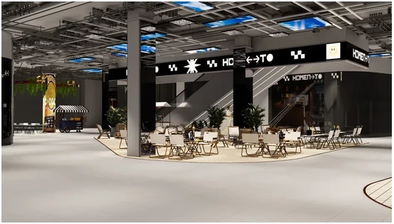 Interior of the Dongguan commercial project