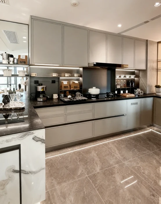 Kitchen of the Suzhou development