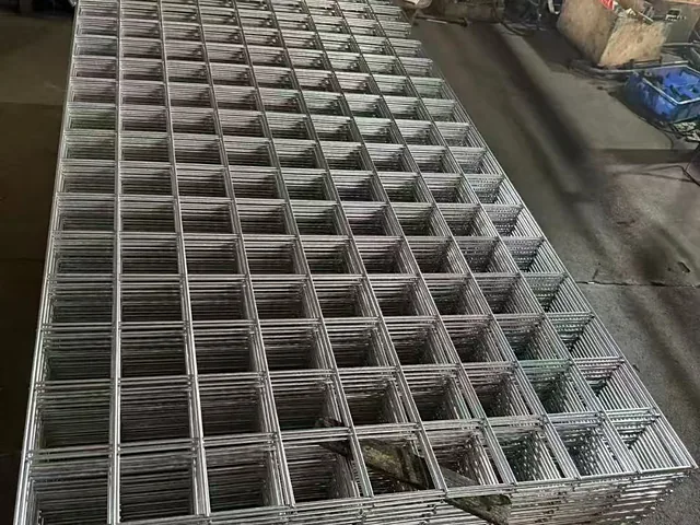 Welded Mesh, Stacked for Dispatch