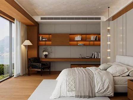 Bedroom furniture with fitted storage