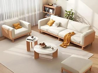 Fabric upholstered furniture