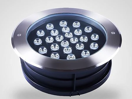Recessed in-ground LED uplight